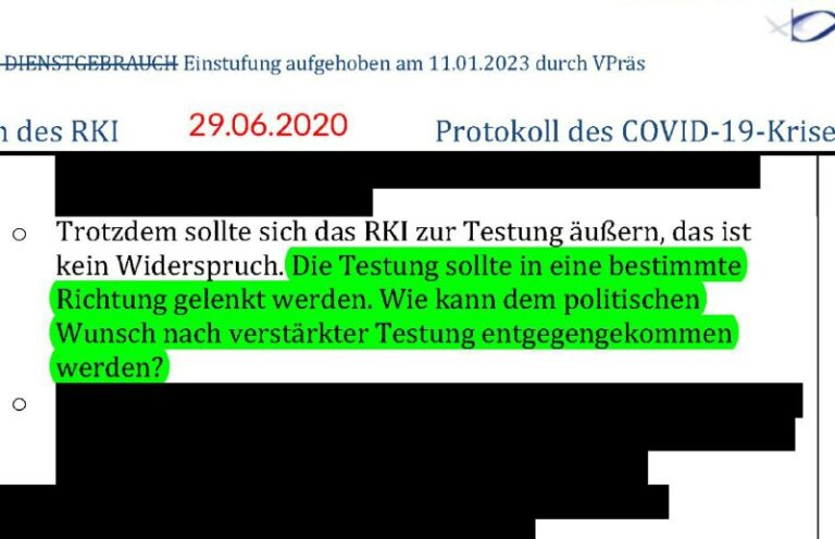 Neue RKI-Dateien: Aktuelle Entwicklungen zum Thema RKI