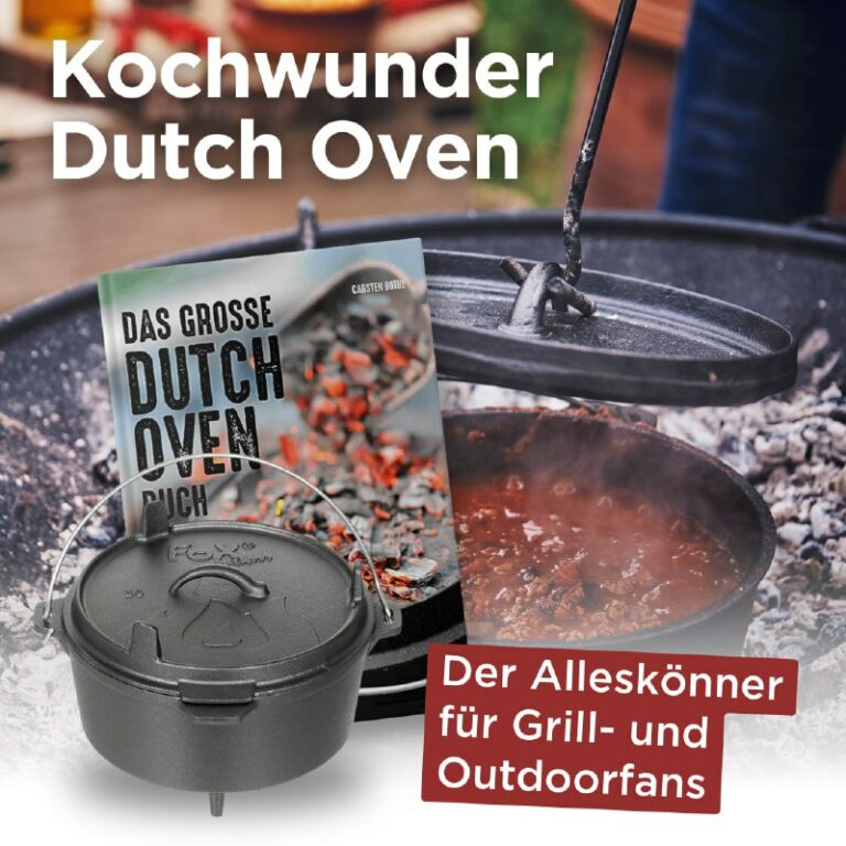 Der vielseitige Dutch Oven: perfektes Kochen im Freien und zuhause 🔥🥩