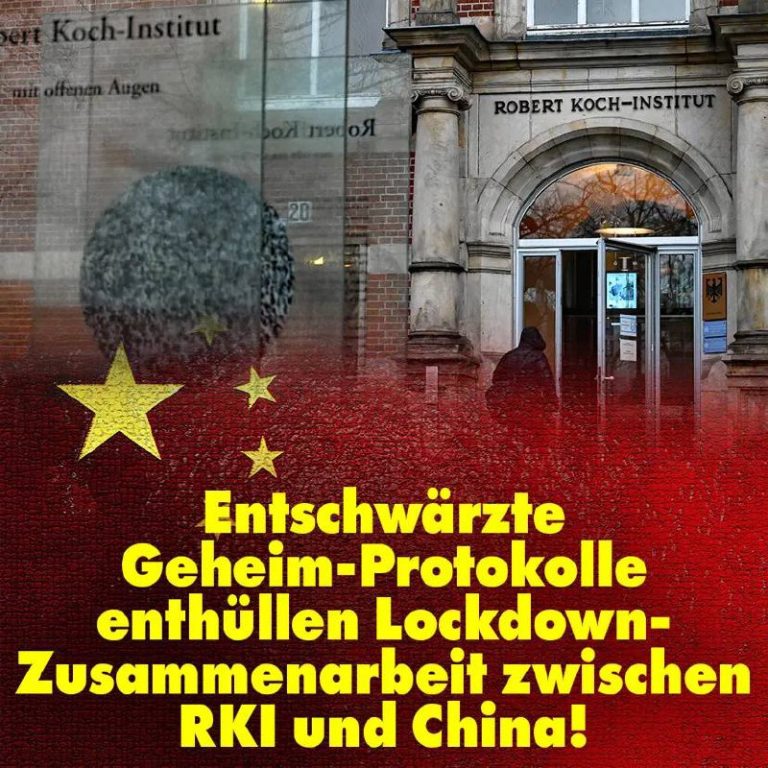 Entschwärzte Geheim-Protokolle enthüllen Lockdown-Zusammenarbeit mit China