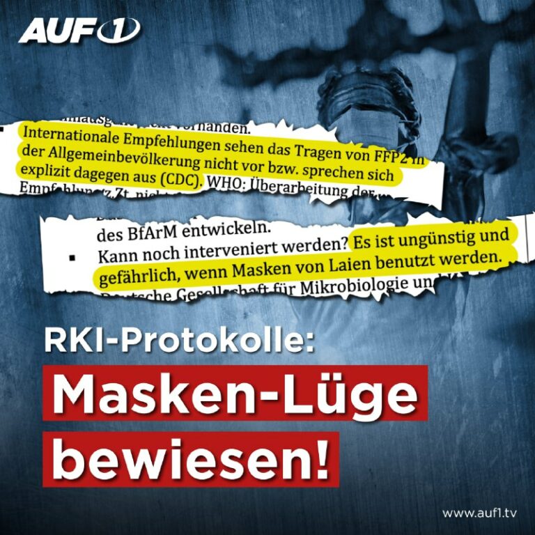 💥 Masken-Lüge durch neue RKI-Dokumente belegt! ⚠️