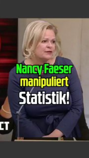 Nancy Faeser manipuliert Statistik – Skandal enthüllt