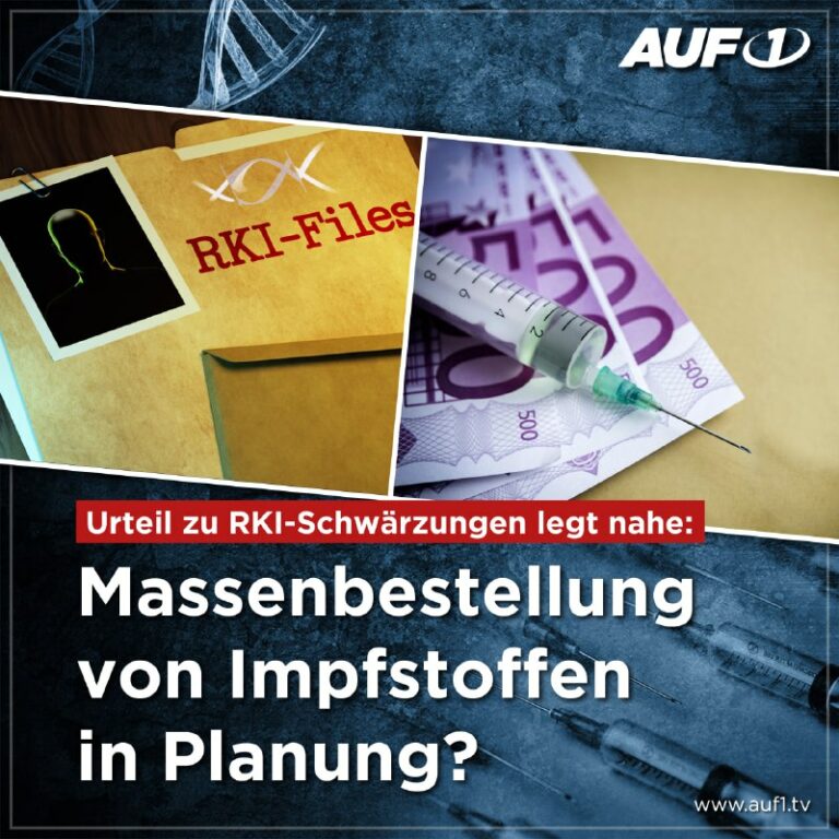 Schwärzungen in RKI-Dokumenten: Schutz von Impfstoff-Bestellungen?