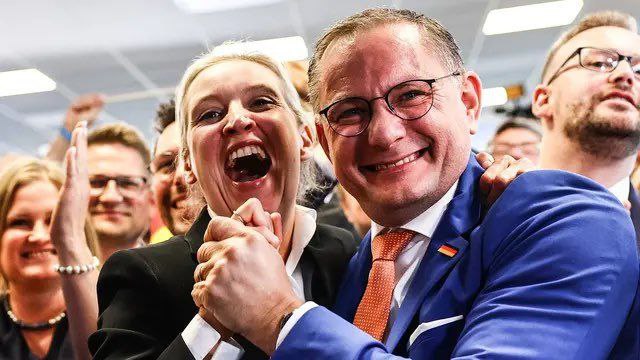 AfD-Parteitag bestätigt Weidel und Chrupalla als Vorsitzende