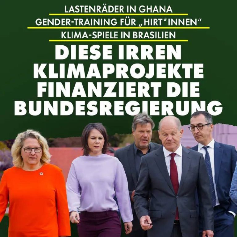 Bundesregierung finanziert irrwitzige Klimaprojekte: Eine Analyse