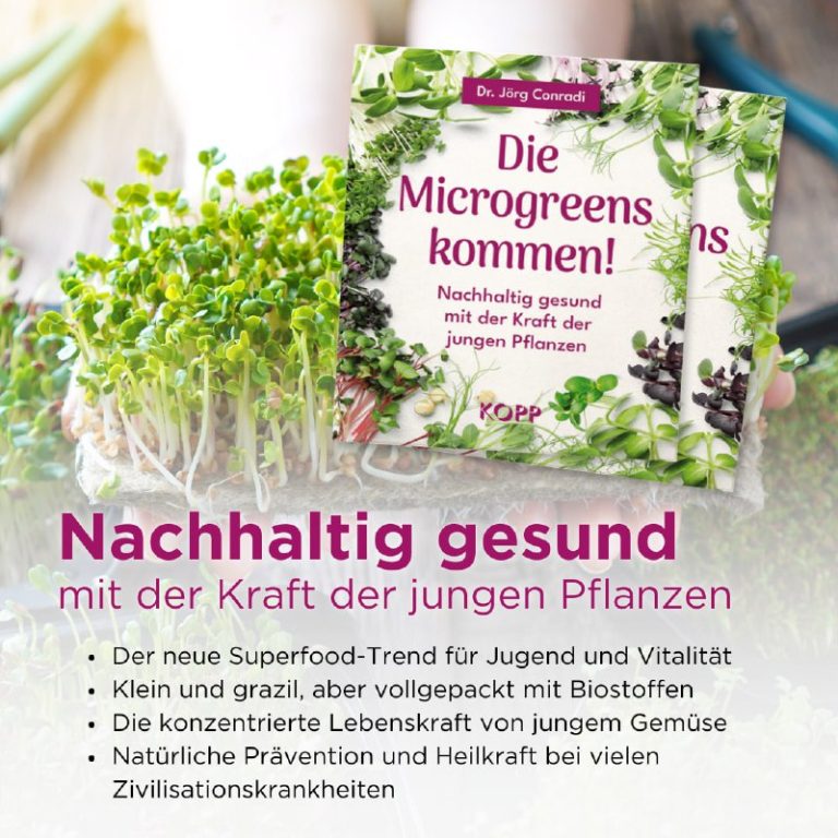 Die Wunder von Microgreens: Gesundheit auf dem Fensterbrett