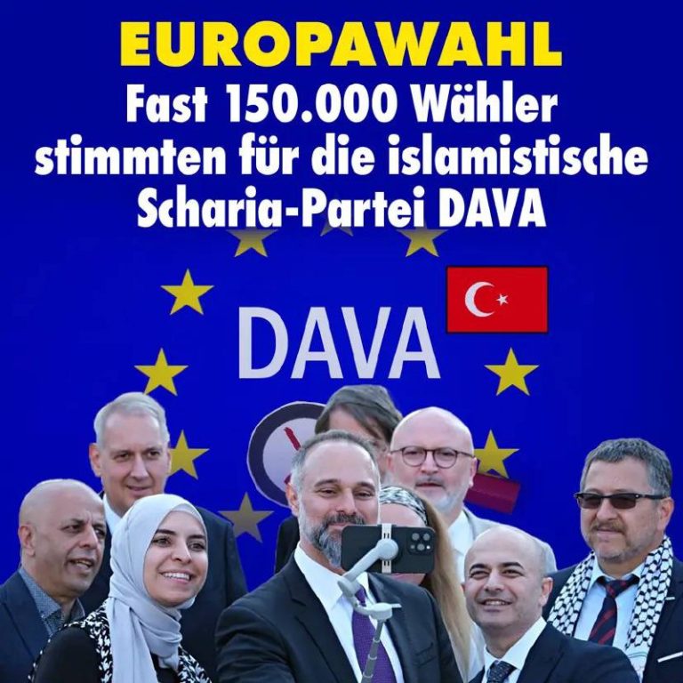 Europawahl: Islamisten-Partei DAVA erreicht fast 150.000 Stimmen