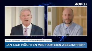 Freie Sachsen: Druck auf AfD erhöhen – Interview mit Kohlmann