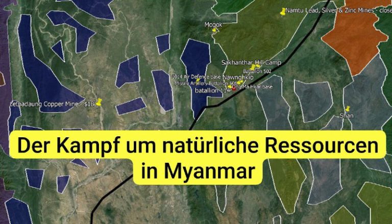 Kampf um natürliche Ressourcen in Myanmar – Konflikt eskaliert