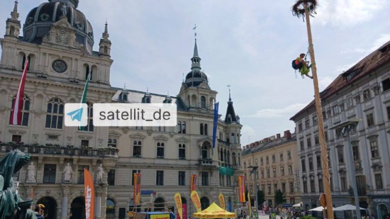 Klima-Aktivisten erobern den Grazer Hauptplatz