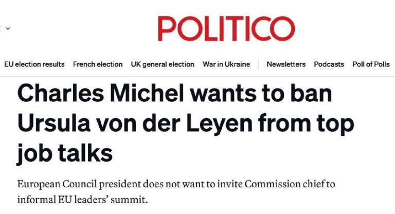 Konflikt in der EU: Charles Michel will Ursula von der Leyen stürzen – Politico