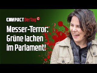 Messer-Terror: Grüne lachen im Parlament