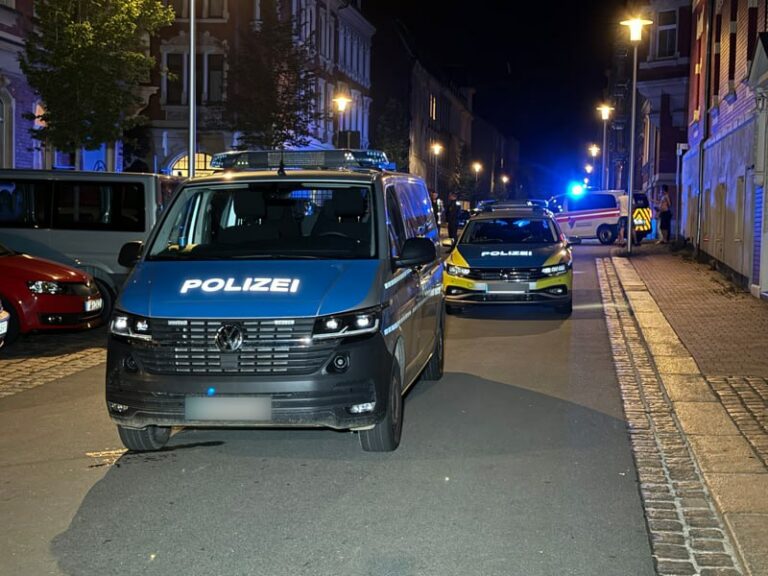 Messerstecherei mit Verletzten in Plauen