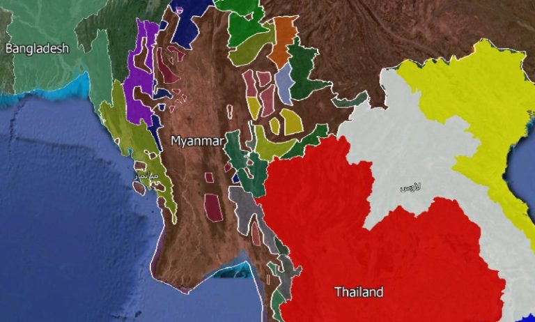 Myanmar-Konflikt: Parteien, Allianzen und Kartenlage