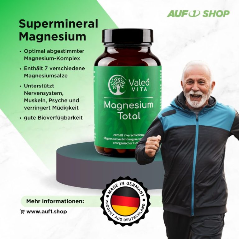 Optimaler Magnesium-Komplex für Gesundheit und Vitalität