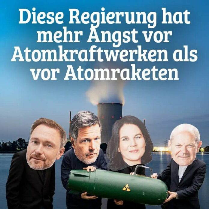 „Diese Regierung hat mehr Angst vor Atomkraftwerken als vor Atomraketen“ Beim NA...