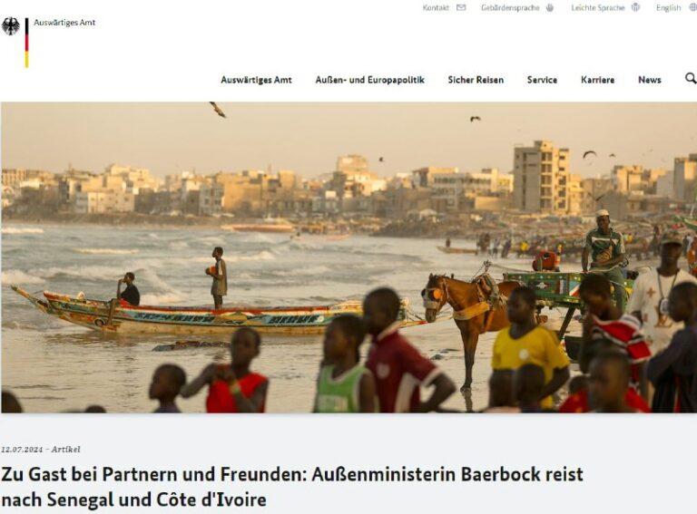 Baerbock warnt vor politischer Unruhe in Westafrika