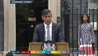 Britischer Premierminister Rishi Sunak tritt zurück