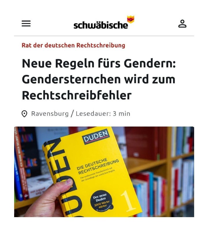 Das Gendersternchen ist ein Rechtschreibfehler – Schluss mit Gendern