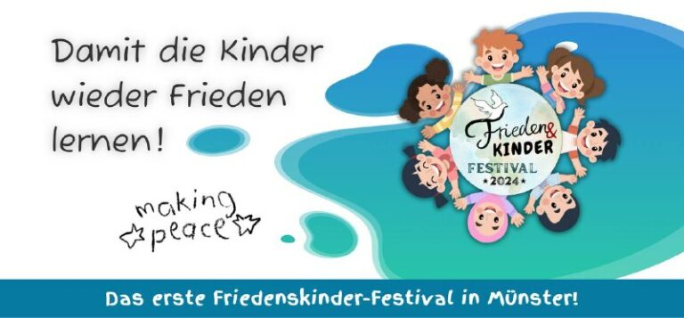 Einladung zum Friedensfestival für Kriegskinder – 15.-20. Juli 2024