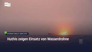 Huthis: Wasserdrohne greift Frachter im Roten Meer an