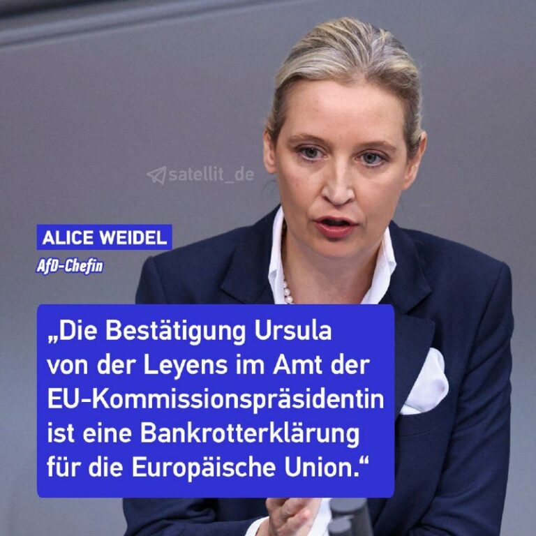 Kritik an von der Leyens Wiederwahl als EU-Kommissionspräsidentin