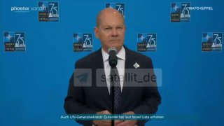 Scholz: US-Waffen in Deutschland passen in Sicherheitsstrategie