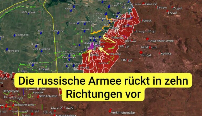 Die neuesten Entwicklungen im Krieg zwischen Russland und Ukraine bis zum Morgen des 19. August