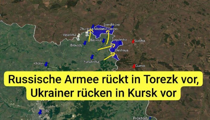 Die neuesten Entwicklungen im Krieg zwischen Russland und der Ukraine bis zum Mo...