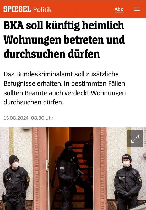 BKA-Gesetz: Heimliche Wohnungsdurchsuchungen geplant