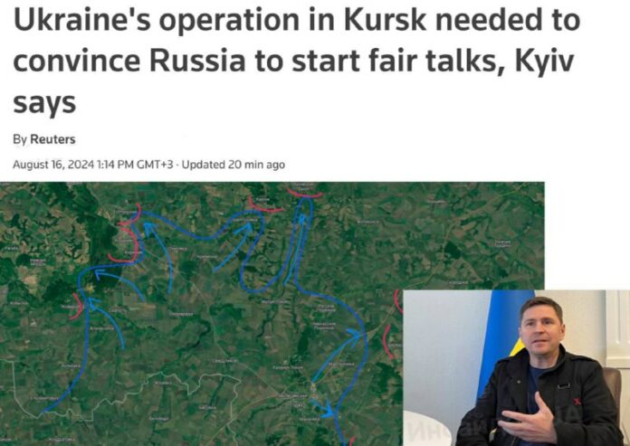 Der Vorstoß der Ukraine in der Region Kursk ist notwendig, um Russland zu überze...
