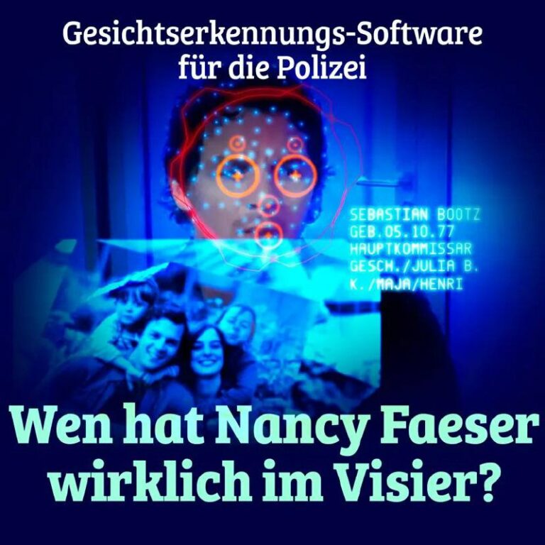 Gesichtserkennungs-Software: Faeser im Visier der Kritik