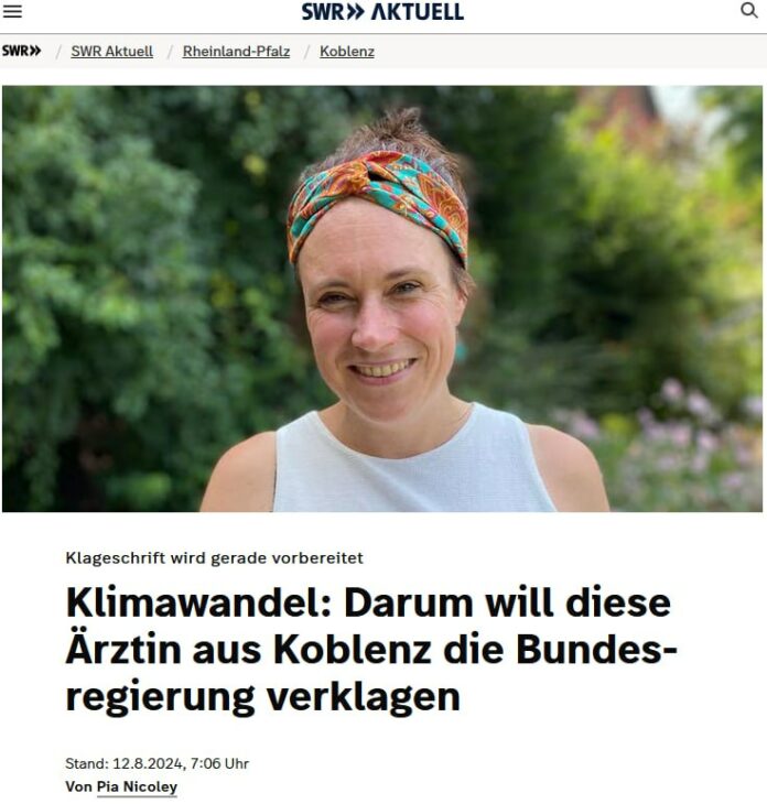 Immer mehr Hitze und Dürre, dazu mehr Starkregen und Hochwasser: Eine Ärztin aus...