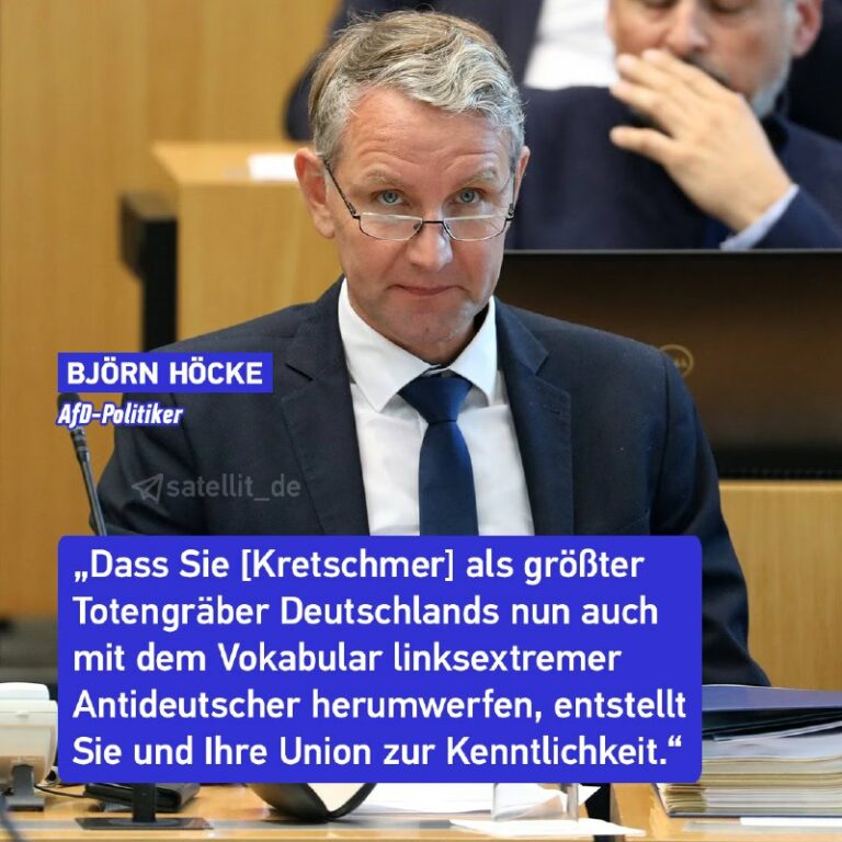 Kretschmer vs. Höcke: Streit um „Neonazi“-Bezeichnung