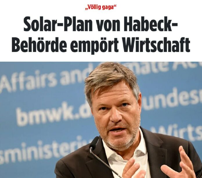  Ein brisanter Solar-Plan sorgt für massive Kritik von Unternehmen an Wirtschaft...
