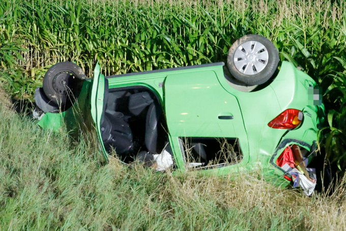 Massencrash auf A4: 11 Verletzte bei Starkregen