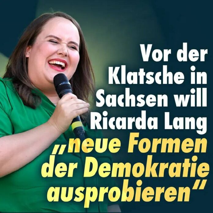 Neue Formen der Demokratie: Bürgerräte als Lösung? „Vor der Klatsche in Sachsen will Ricarda Lang neue Formen der Demokratie auspro...