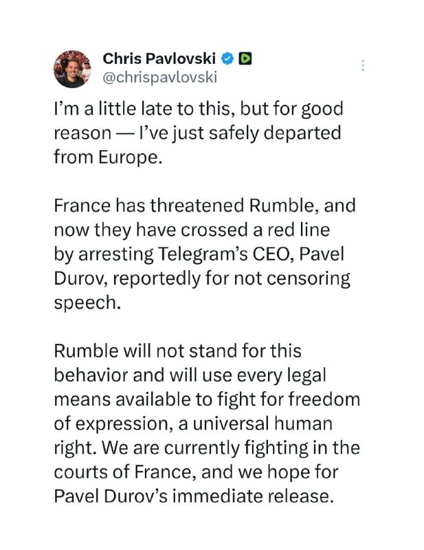 RUMBLE CEO: Kampf um Meinungsfreiheit in Europa