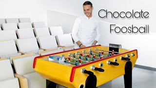 Schoko—Tischfussball: Funktionale Schokoladenkreation