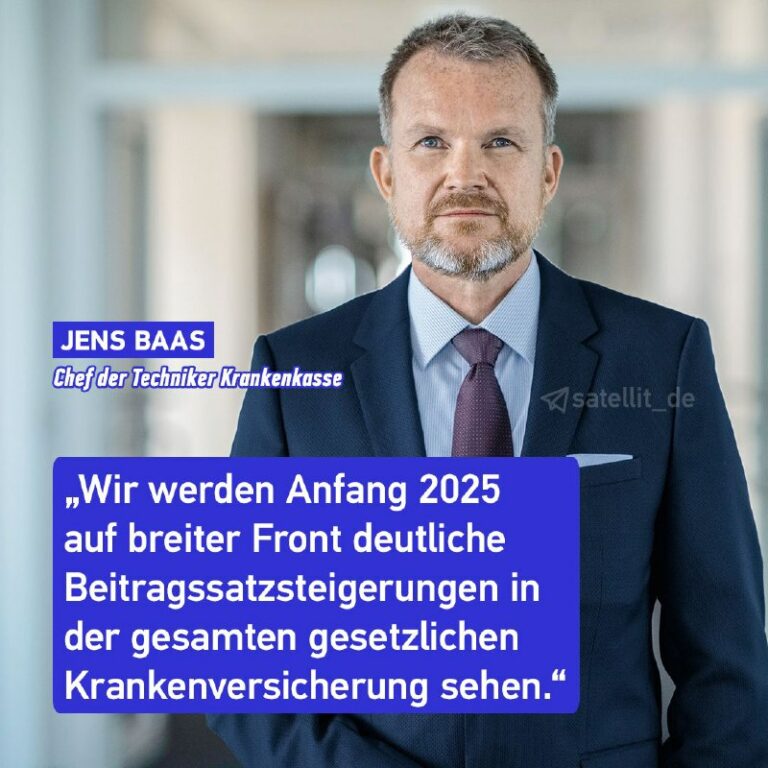 TK warnt: Beitragssätze könnten auf 20% bis 2030 steigen