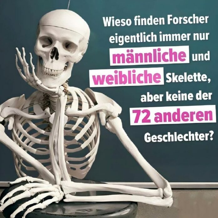 Wieso finden Forscher eigentlich immer nur männliche und weibliche Skelette, abe...