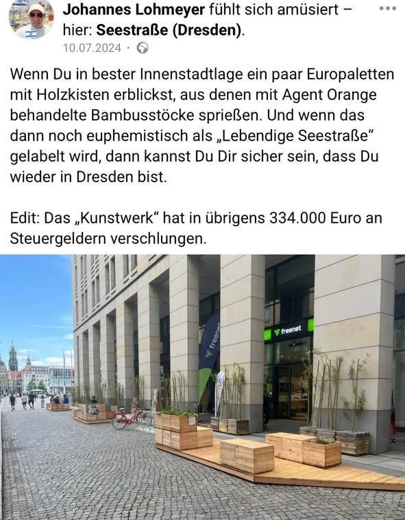 „Grüner Dekor: Dresden blüht für 300 Tausend Euro auf“