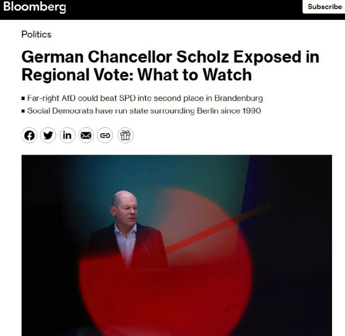 Brandenburg-Wahl: US-Medien warnen vor Auswirkungen auf Regierung US-Medien über #Brandenburg-Wahl: „Kann Stabilität der Regierung beeinflussen“ D...