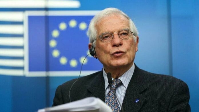 Borrell erwahnte, dass "viele EU-Länder" bei einem Treffen der Außenminister den...