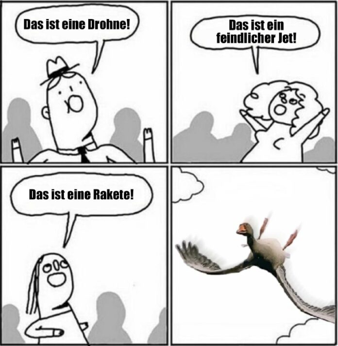  Fehlalarm in Lettland: Unbekanntes Flugobjekt war Vogelschwarm Das #Nato-Mitgli...