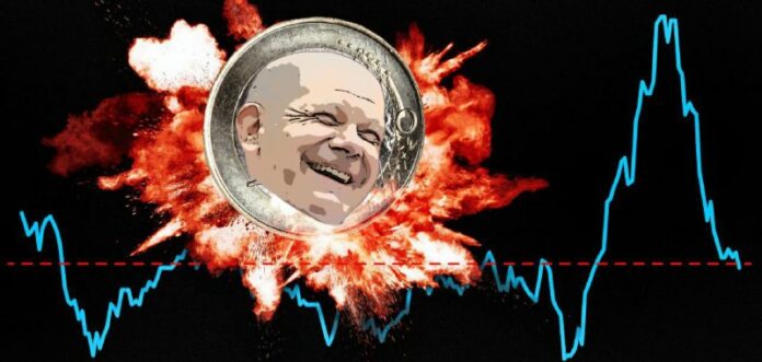  Olaf Scholz verkündete freudig einen qualitativen Rückgang der Inflation, doch ...