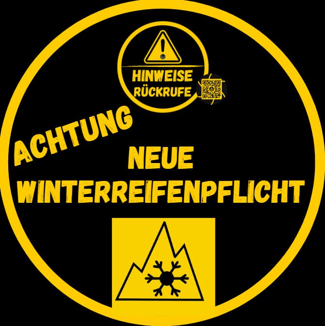 Neue Winterreifenpflicht ab 2024: Alpine-Symbol erforderlich