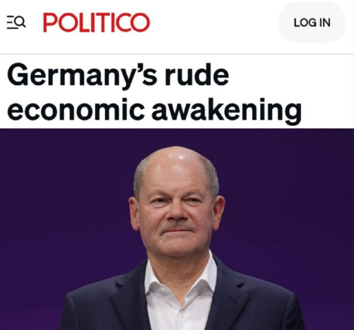 Nach schlechten Nachrichten über #VW und Intel: Stimmung in Deutschland getrübt#...