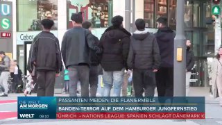 Migrantische Jugendbanden terrorisieren Hamburger Flaniermeile