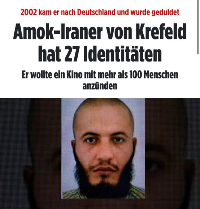Ein Iraner, 27 Identitäten: Brandstifter von Krefeld saß bereits im Gefängnis De...