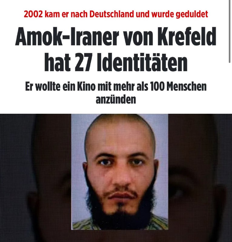 Mutmaßlicher Brandstifter von Krefeld mit 27 Identitäten